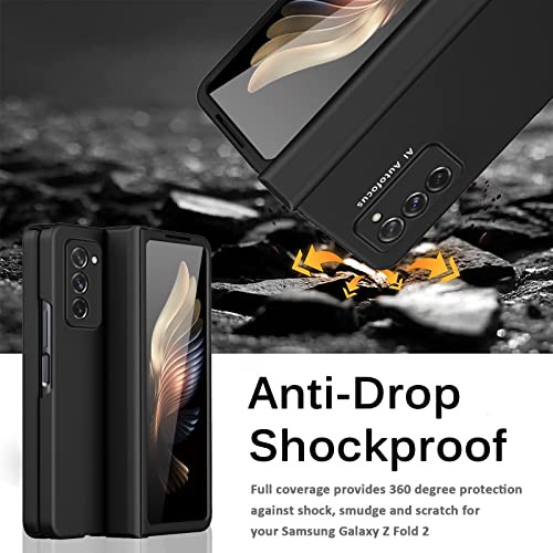 Funda Para Samsung Galaxy Z Fold 2 Negro Ultra Delgada P - 1