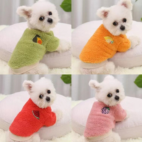 Imagen 7 de 8 de Poleron Chaleco Ropa Para Perros Gatos Mascotas Polar Suave