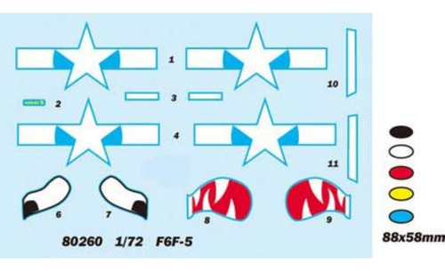 Maqueta P Armar F6 F5 Hellcat Hobbyboss 1/72 80260 La Plata