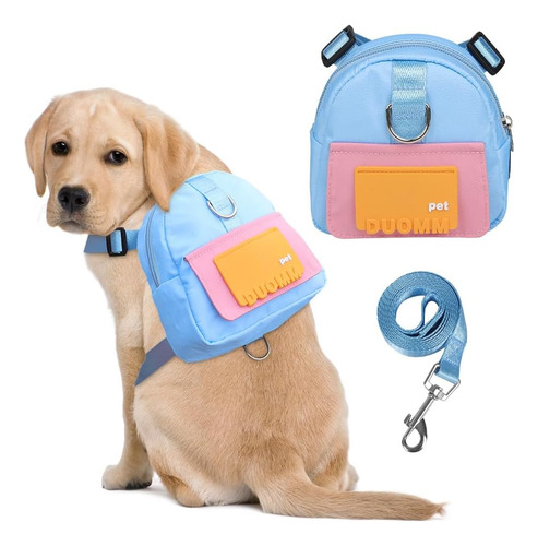 Arnés De Mochila Para Perro Con Correa, Lindas Mochilas Para