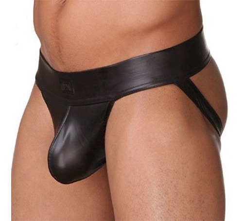 Suspensorio Hombre En Cuero Jockstrap Sexy Erotico Ropa 110