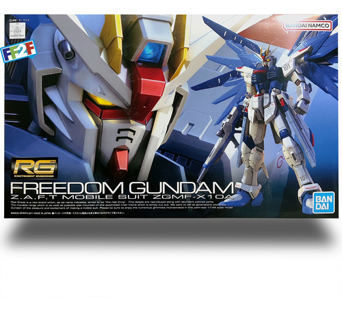 Rg Freedom Gundam Bandai Figura