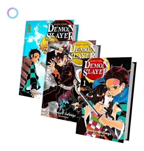 Anime Demon Slayer Kimetsu Quadrinhos, Livro de colorir para