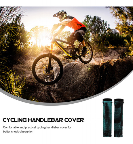 1 Par De Fundas Protectoras Portátiles Para Mangos De Bicicl