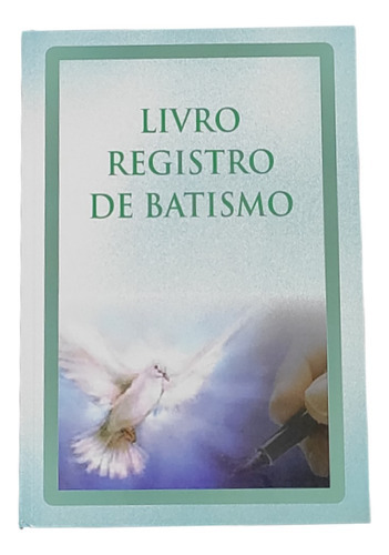 Kit Livro Registro De Batismo, De Cia Bíblica. Editora Cbb, Capa Dura Em Português, 2021