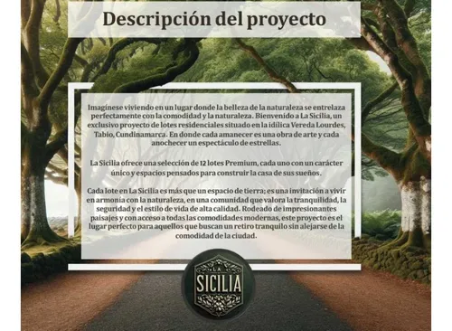 Vendemos Lotes A 2 Kms De Tabio, Vereda Lourdes, Cerca A Bogotá
