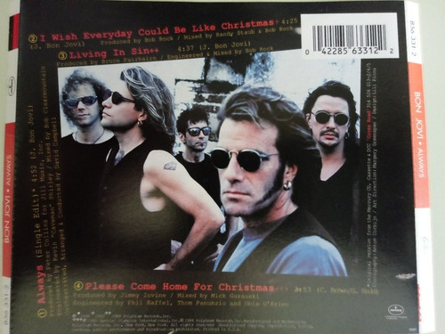 Cd Bon Jovi - Always (single) (Usado)