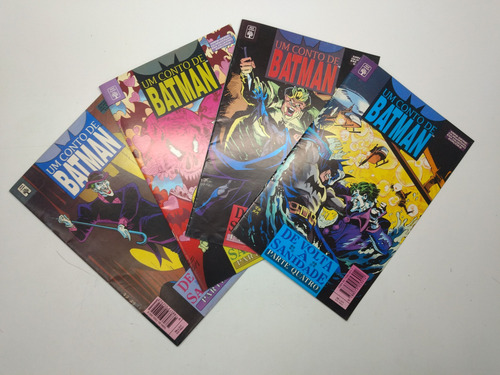 Hq Coleção 4 Volumes Um Conto De Batman De Volta À Sanidade Ano 1995 Editora Abril 16267 (Usado)