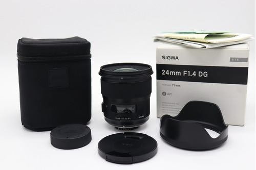 Lente Sigma 24mm F/1.4 Art Nikon Fx Excelentes Condiciones