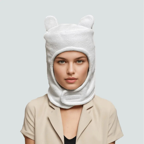 / Gorra Cálida De Invierno Con Forma De Oso Y Felpa For Moto