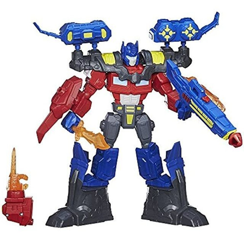 Transformers Hero Mashers Electronic Optimus Prime Figura