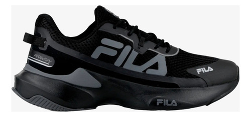 Tênis Fila Recovery color black/graphite - adulto 39 BR