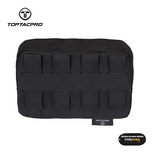 Bolsa Táctico De Administración Edc Para Militar Airsoft Color Negro