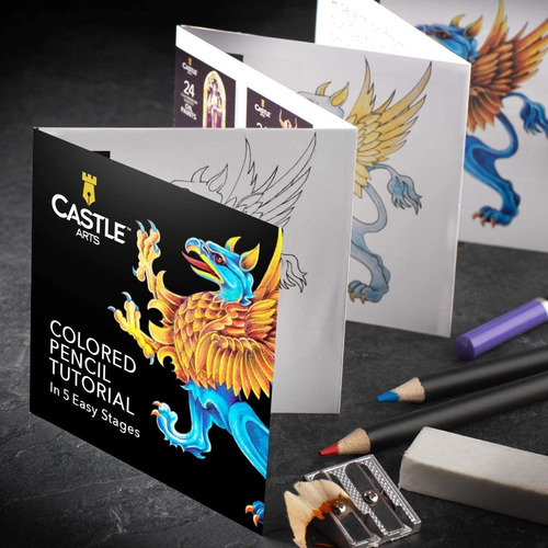 Imagen 4 de 7 de 72 Lapices De Colores Profesionales Castle Arts Supplies