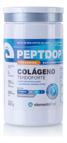 Suplemento Alimentar Peptdop Move - 300g Tangerina