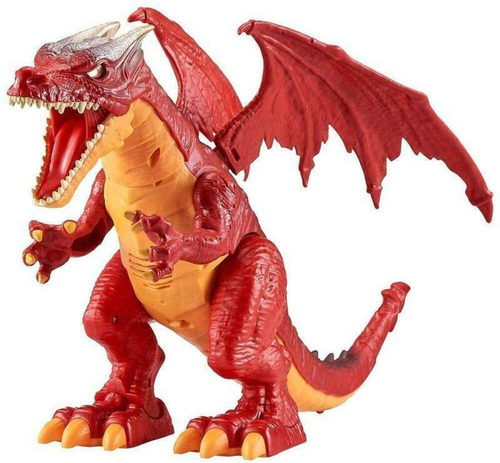 Robo Alive Dragon Camina Ruge Con Movimientos Realista Robot