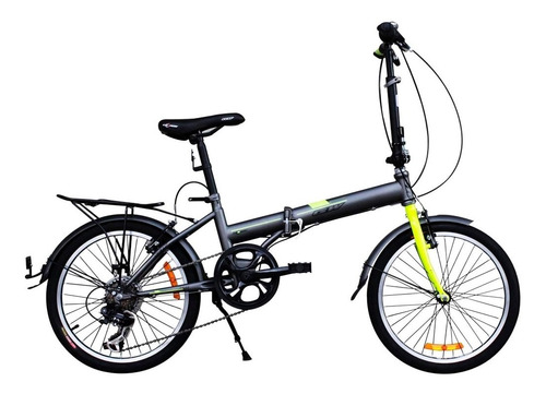 Bicicletas Gw Plegable Rin 20 Cambios Shimano 7 Velocidades