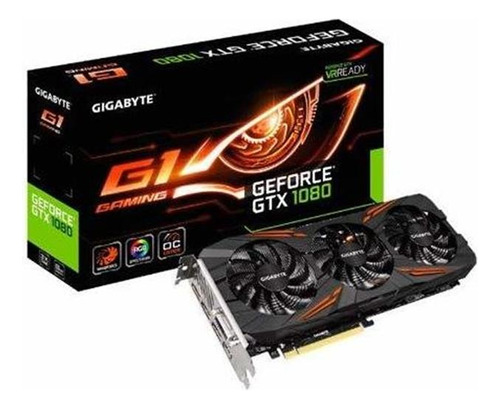 Gigabyte Geforce Gtx 1080 G1 Juegos 8gb Gddr5x Vr Ready Wind