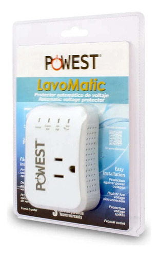 Protector De Voltaje Lavamatic Powest A 120 Voltios Nprlav
