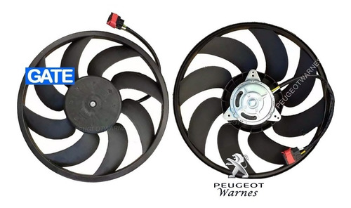 Electroventilador Gate Motor Y Paleta Peugeot 206 Gti 2.0