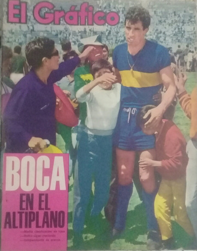 El Grafico N°2367.the Strongest 2 Boca 3 Año 1965