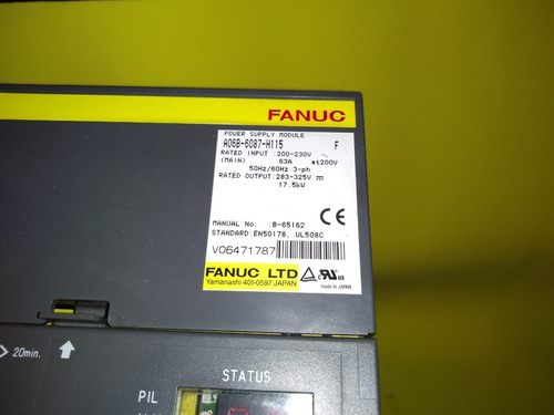 Fanuc A06b-6087-h115 Power Supply (Usado)