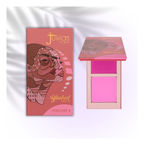 Paleta De Maquillaje The Blushed Rose By Juvia's Bmakeup