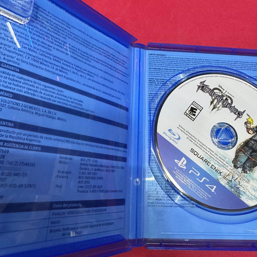 Kingdom Hearts Iii Play Station4 Ps4 Original (Usado)