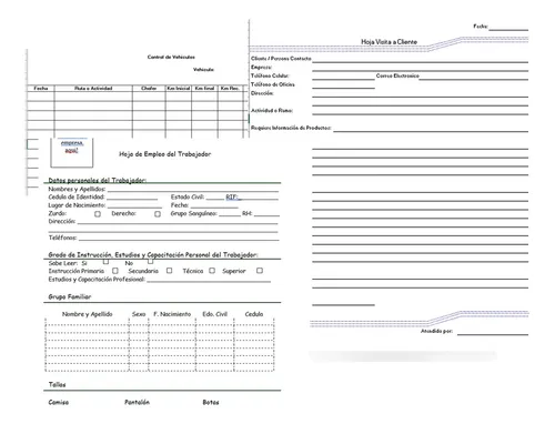 Formatos Administrativos