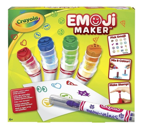 Juego Set Creación Crayola Emoji Maker