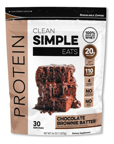Clean Simple Protein Chocolate Brownie Batter 1.02kgs
