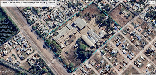 Alquilo Predio 5 Has - Galpones 13000 M2 Oficina Lavadero