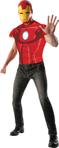 Camiseta De Iron Man Talla Large (44) Accesorio De Disfraz