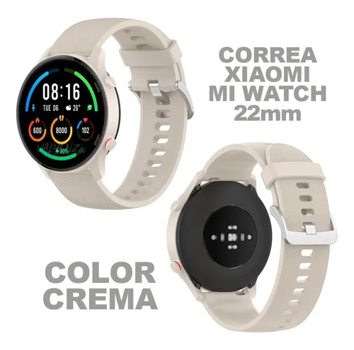 Correa Unicolor Para Reloj Xiaomi Mi Watch 22mm