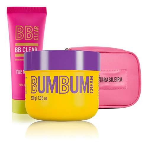  Kit Bumbum Cream-creme Corporal 200ml + Bb Clear Uniformizad