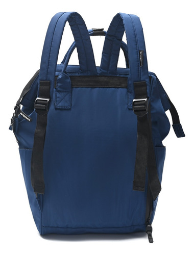 Mochila Boca De Pez Urbana Wanderlust Antirrobo Reforzada Ct Azul Marino
