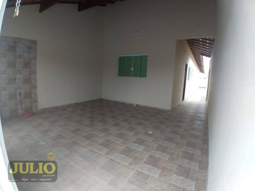 Imagem 2 de 21 de Entrada R$ 50 Mil E Saldo Financiado! Casa Com 3 Dormitórios, 109 M² Por R$ 250.000 - Jussara - Mongaguá/sp - Ca3685