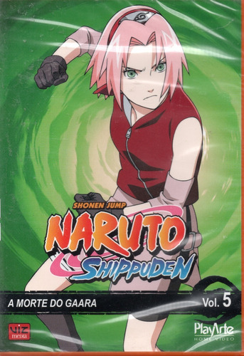 Dvd Naruto Shippuden - Vol. 5 A Morte Do Gaara 