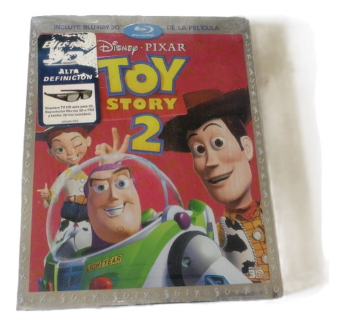 Toy Story 2 3d Blu Ray Nuevo Original Sellado