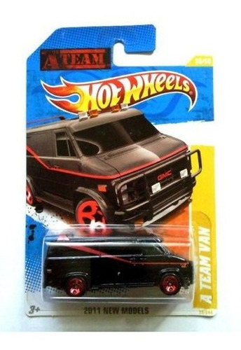 Carro 2011 Hot Wheels A Team Van Negro