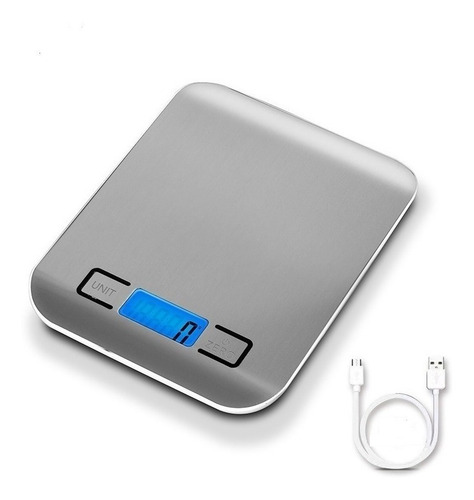 Imagen 1 de 6 de Balanza Gramera Digital De Cocina 5000 Gramos 5 Kilos Tara