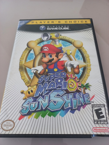 Jogo Super Mario Sunshine Nintendo Gamecube 