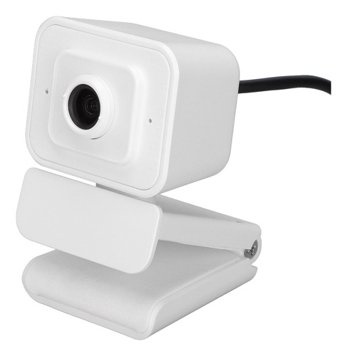 Microfone De Webcam White Web Cam De Alta Resolução 1080p 30