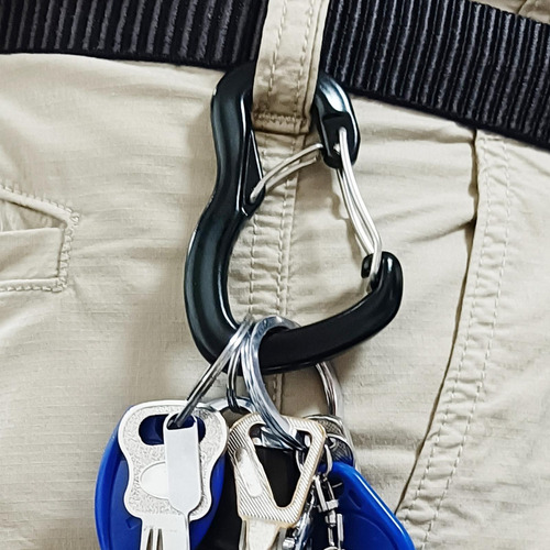 2x Hamaca Carabiner 8kn Gancho Accesorios De Escalada