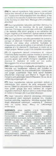 Creme noturno despigmentante botânico Meladerm Phitology 50 ml, tipo de pele, todos os tipos
