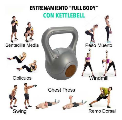 Pesas Rusas 6 Kg Kettlebel Funcional Fitness Fabricantes Ct