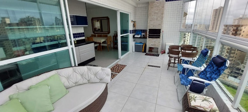 Imagem 6 de 28 de Cobertura Duplex 3 Dormitórios - Vila Caiçara - Vista Mar - Aml900