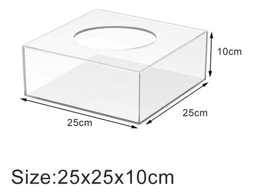 Bandeja Redonda De Acrílico Mais Suave Para Bolo, 25cm