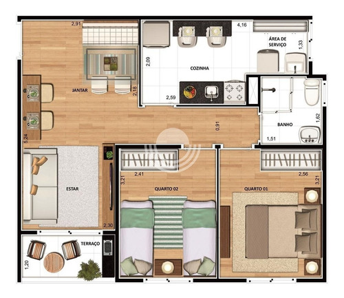Imagem 22 de 22 de Apartamento À Venda Em Jardim Campos Elíseos - Ap007024
