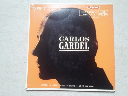 Carlos Gardel - Amargura Silencio - Simple Vinilo Kktus